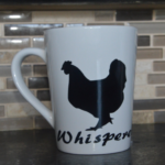 Chicken Whisperer Porcelain Mug-Hand Made